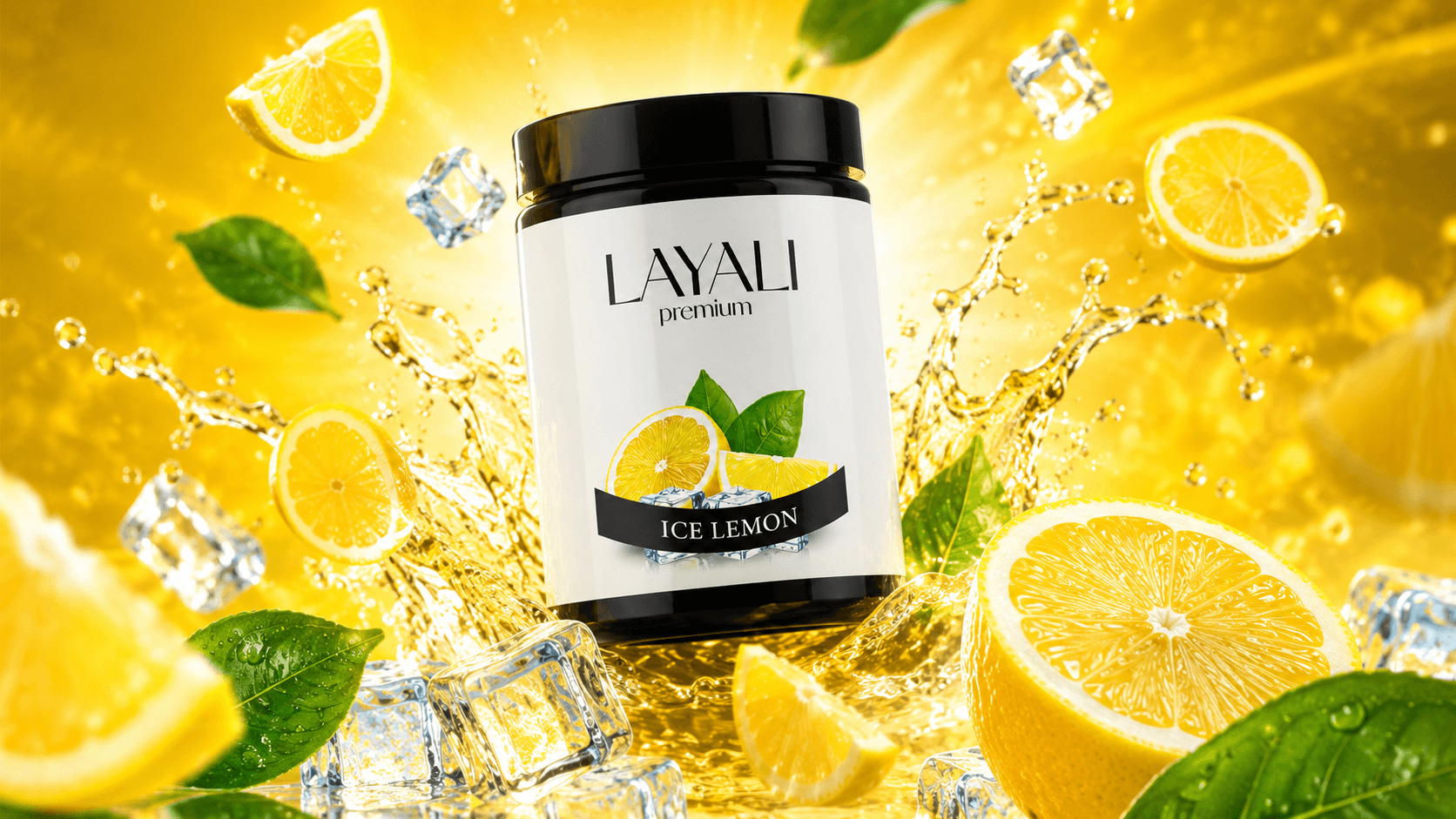 Layali premium Ice Lemon, najprodavaniji okus